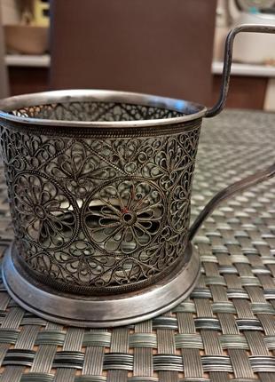 Подстаканник, скань
