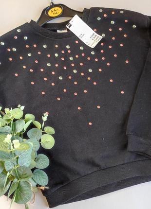 Утепленный свитшот, свитерик для девочки