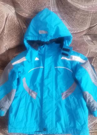 Куртка зимова/лижна для хлопчика 110/116см