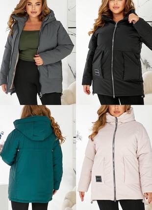 Куртка зимняя с капюшоном