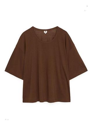 Широка футболка arket s бавовна супіма