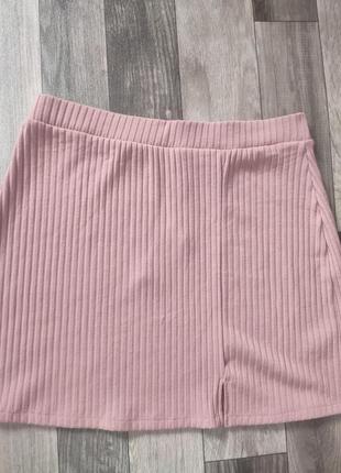 Юбка юбка в рубчик