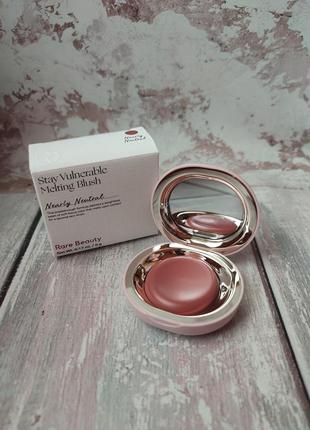Кремовые румяна rare beauty stay vulnerable cream blush