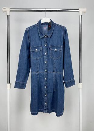 Женское новое джинсовое платье levis оригинал