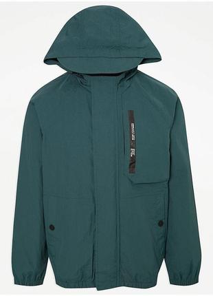 Ветровка с подкладкой из флиса teal george 7026, 7149
