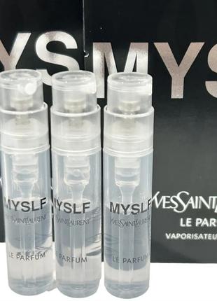 Духи для мужчины yves saint laurent ysl myslf le parfum, 1.2 мл (пробник)3 фото