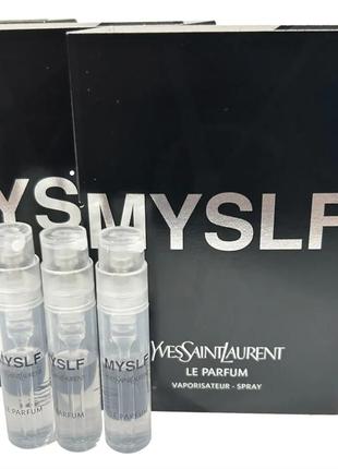 Духи для мужчины yves saint laurent ysl myslf le parfum, 1.2 мл (пробник)2 фото