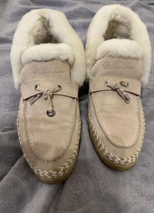 Женские сапоги loro piana