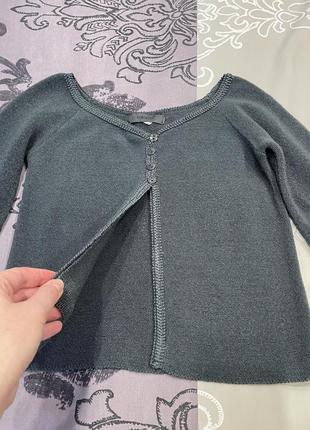 Вязаный кардиган в стиле jacquemus