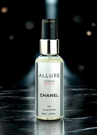⚡ allure homme sport 💖🤩 деревний, пряний, чоловічий аромат 68 мл (тестер)