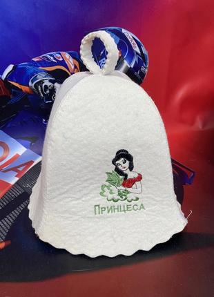 Шапка для бани спа чану 100% шерсть!!! 4