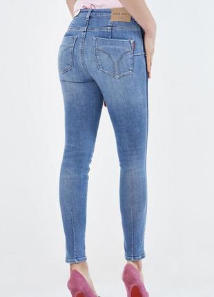 Женские джинсы skinny с лампасами miss sixty
