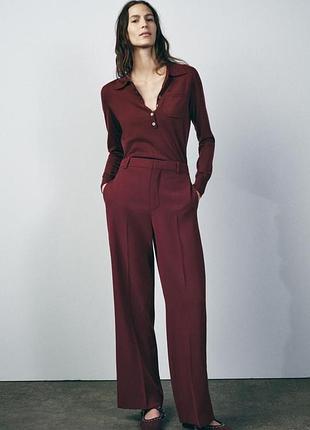 Брюки zw collection с высокой посадкой