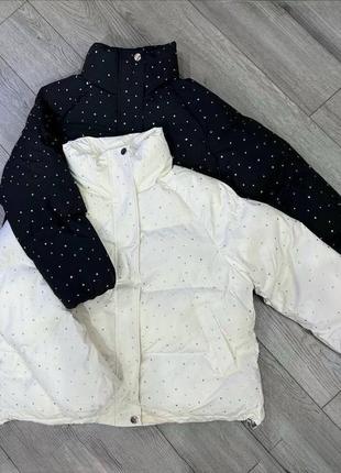 Куртка зі стразами😍