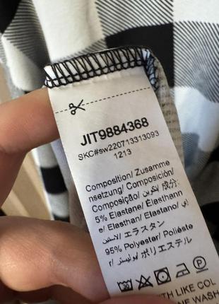 Платье свитшот в клетку shein xl4 фото