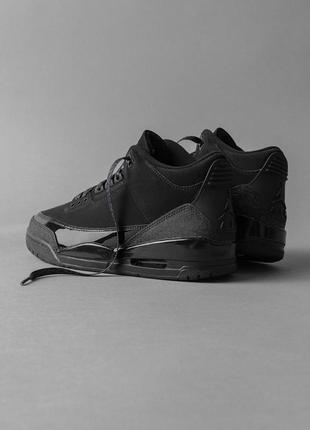 Кроссовки jordan 3 retro “black cat”