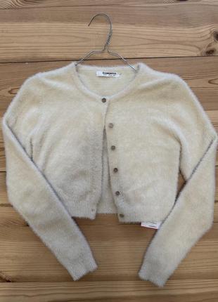 Кардиган молочный