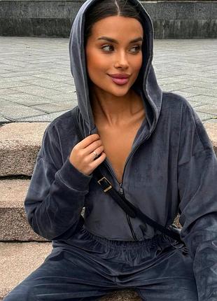 Костюмчики из премиального велюра dmp-16104 фото