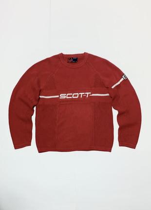 Винтажный свитер scott Ausa