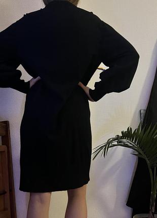 Элегантное черное платье 3