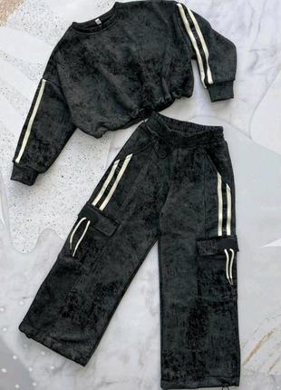 Стильный костюм из классной качественной ткани 
ткань петля, производство туречки