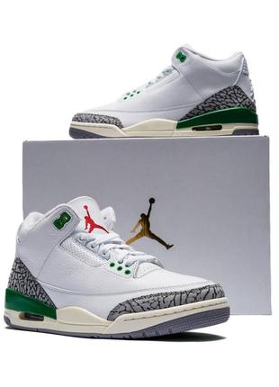 Кросівки жіночі air jordan brand air 3 wmns „lucky print” white ck9246-136