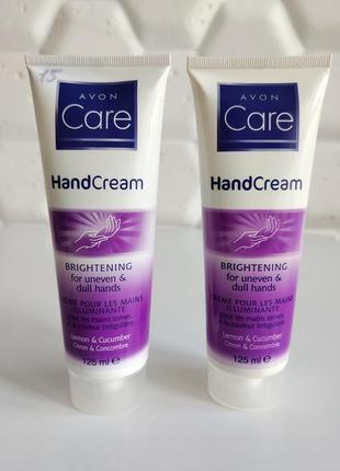 Крем для рук с лимоном и огурцом эйвон avon care