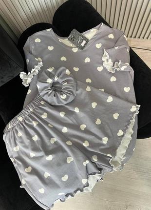 Пижама в разных принтах