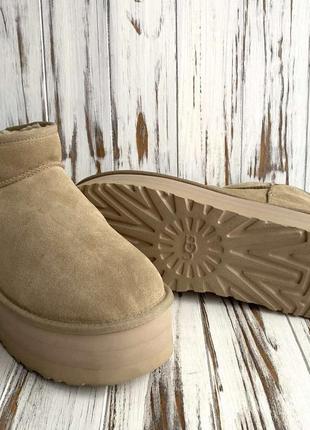 Ugg оригинал угги размер 43 ugg classic ultra mini platform