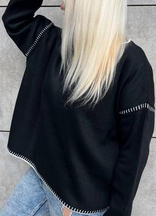 Светр в стилі  oversize