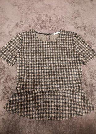 Кофта,блузка с баской