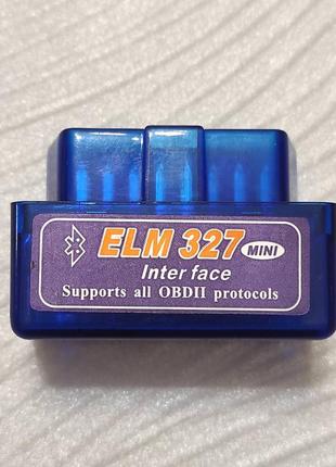 Автосканер xiamen elm327 v2.1 диагностический адаптер obd 2 bluetooth