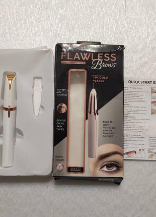 Эпилятор для лица в форме губной помады finishing touch flawless brows