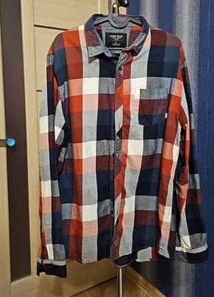 Рубашка в клетку house клетчатка