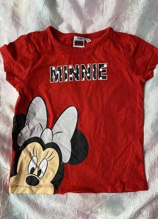 Футболка disney minnie mouse, р.5-6y (116)