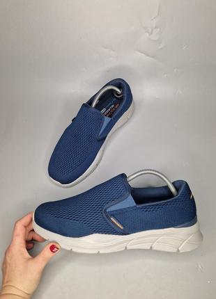 Кроссовки skechers equalizer 4.0 trainers navy/orange