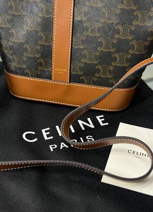 Сумка шоппер ведро канва монограмм 17 см