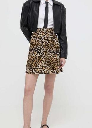 Юбка max mara в трендовый принт