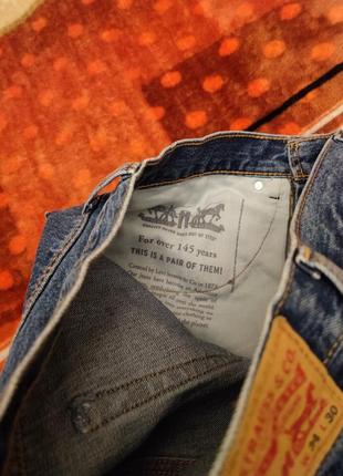 👖 оригінал. джинси левис levis 505 regular.5 фото