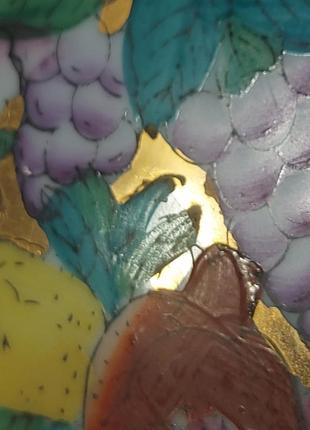 Старинное китайское блюдо hua bao.