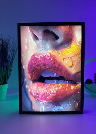 Led-картина «губи»👄