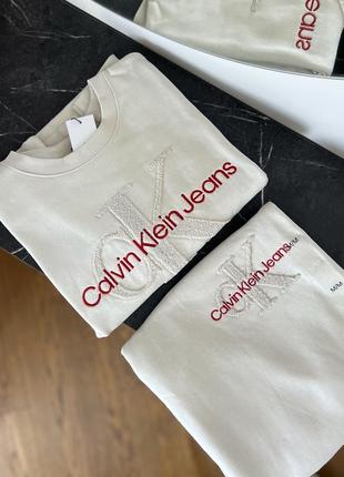 Костюм бежевый calvin klein