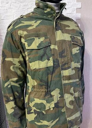 Куртка парка бушлат в столе милитари