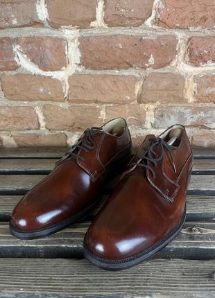 👞clarks туфлі дербі чоловічі класичне взуття шкіряне взуття туфлі дерби