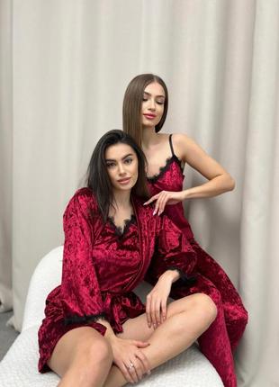 Жіночий комплект піжами