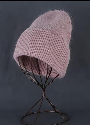 Шапка из кролечой шерсти