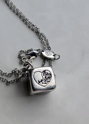 Кулон chrome hearts кубик 9