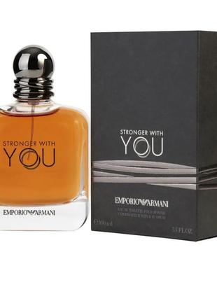 Чоловіча туалетна вода giorgio armani emporio armani stronger with you intensely 100 ml