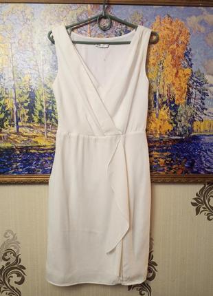 Платье белое. размер m