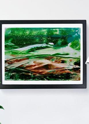 Авторская картина "горы. лето"